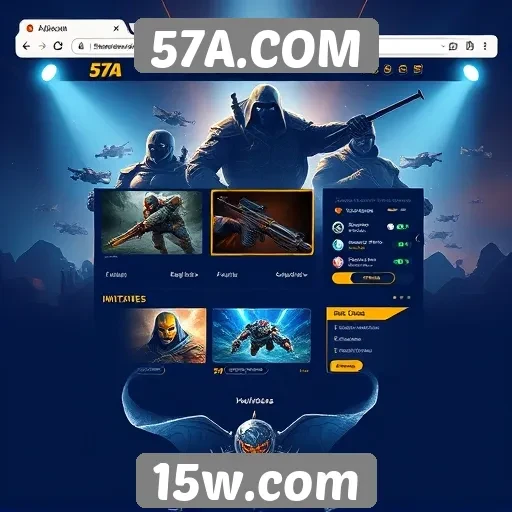 Análise da interface do usuário em 57A.COM